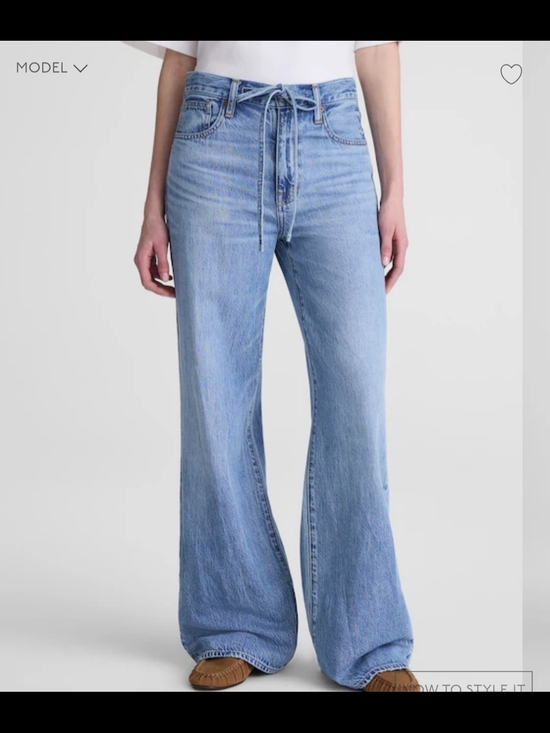 Madewell Denim - Madewell - The Ultimate Wide-Leg Jean in Airy Denim